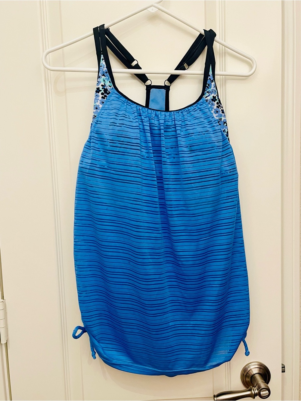 XeroXposure Tankini w/ Floral Accents - LARGE
